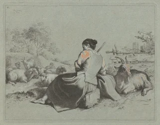 Seated Shepherdess, 1762
