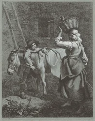 Shepherd Boy Speaking to a Farm Girl, 1764