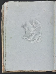 Verona Sketchbook: Drapery study (page 94)