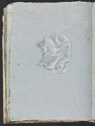 Verona Sketchbook: Drapery Study Page 94, 1760