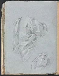 Verona Sketchbook: Drapery Study (page 86)