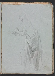 Verona Sketchbook: Standing Male with Drapery Page 19