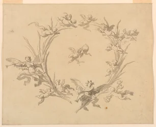 Study for Fresco Decoration, Quirinal Palace, Rome