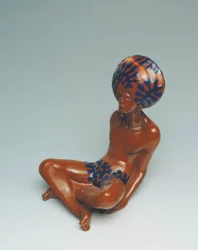 Seated Figurine Indian