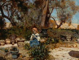 A Girl in the Garden