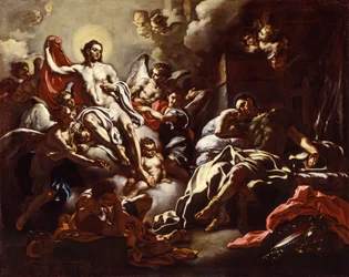 Christ Appearing in a Dream to St. Martin, c.1733