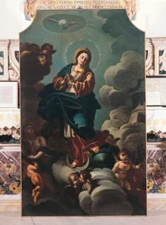 Immaculate Conception, attributed to Francesco Solimena, Cathedral of San Pardo, Larino, Molise