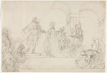 Meeting of Solomon and Queen of Sheba