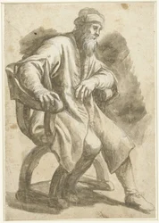 Man Seated in an Armchair