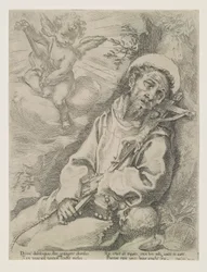 Saint Francis Consoled by a Musical Angel