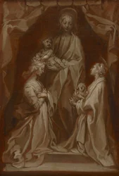 Study for the Virgin and Child with Saints Cecilia and Agnes