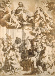 The Madonna del Popolo, after Barocci, late 16th century
