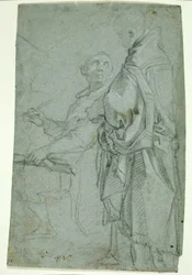 Two Ecclesiastics: Study for the Disputation on the Holy Sacrament