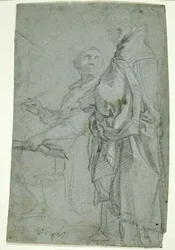 Two Ecclesiastics: Study for the Disputation on the Holy Sacrament