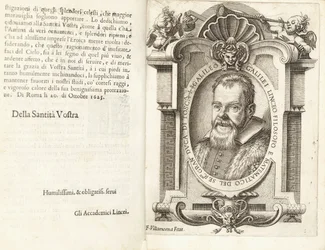 Portrait of Galileo Galilei