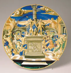 Plate with the Massacre of the Innocents, c.1527-30
