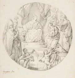 Nobility Presenting an Infant to Venice, 1709-87