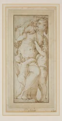 Study of a Woman and Putti