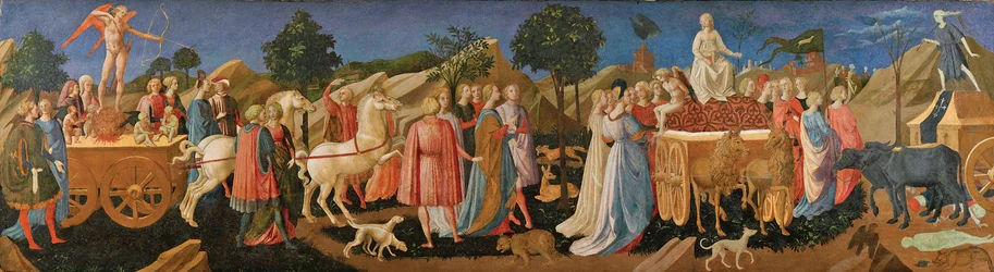 The Triumphs of Love, Chastity, and Death