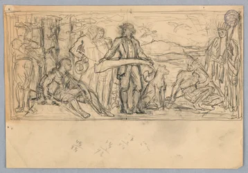 Sketch for a Mural