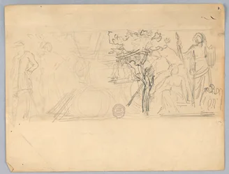 Sketch for a Wall Mural