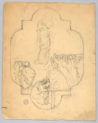 Sketch for a Window or Ceiling