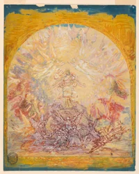 Sketch for the Painting in the Chancel of St. Bartholomew, New York City