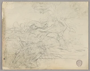 Sketch of Figural Group for Ascension