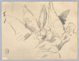 Sketch of Four Angels
