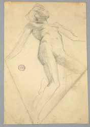 Sketch of a Female Nude