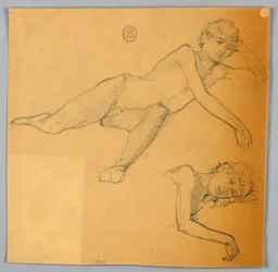 Studies of Nude Figure