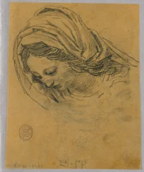 Study for Head of the Madonna