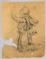 Study for a Kneeling Woman