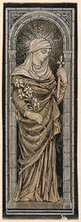 Study for the Goddard Memorial Window, in St. John