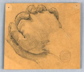 Study of Clasped Hands