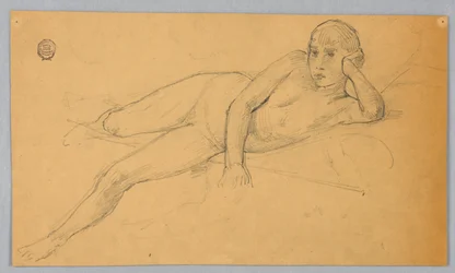 Study of Nude Figure