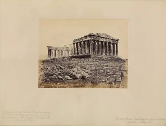 Athens - The Parthenon, General View from the Northwest