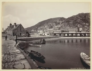 Barmouth, the Quay and Ty Gwyn, 1860-94