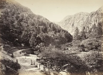Beddgelert, Pass of Aberglaslyn, from the Road (515)