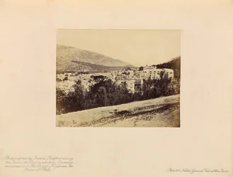 Nablus - General View of the Town