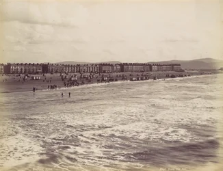 Rhyl, from the Sea, 1870s