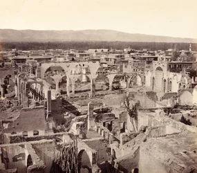 Ruins of the Christian Quarter, Showing the Remains of the Greek Church, Damascus