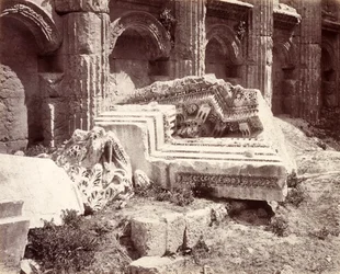 Sculptured Remains within the Temple of Jupiter, Baalbek