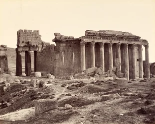 The Temple of Jupiter from the North-East, Baalbek