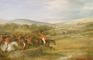 The Berkeley Hunt, Full Cry, 1842