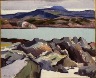 Ben More, from above Port Beag na Sligeanach