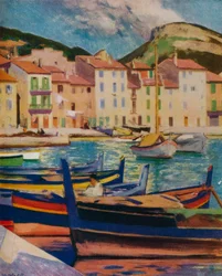 The Harbour, Cassis, c1924
