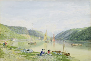 The Avon Gorge from beneath Sea Walls