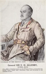 General Sir E H H Allenby