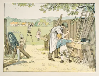 The Carpenter, from Four and Twenty Toilers, published 1900